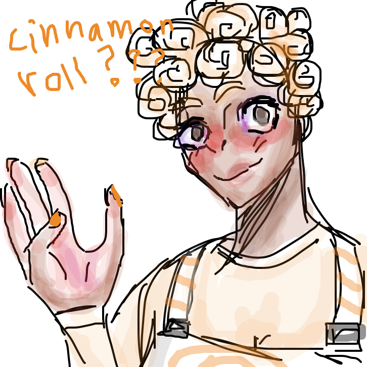 Drawing in people as desserts  by rawrwhy 