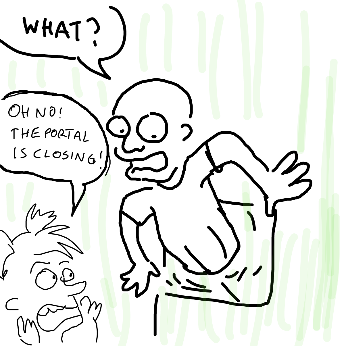  - Online Drawing Game Comic Strip Panel by Sabandija