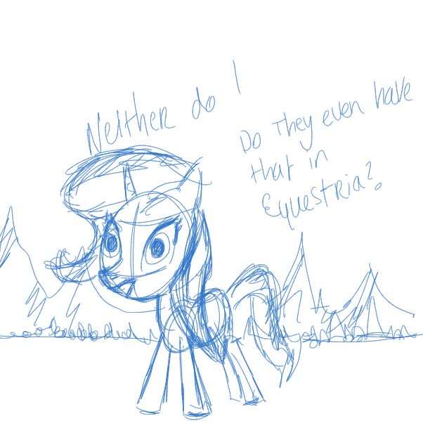 Drawing in Follow my tiktok by Sunset Shimmer