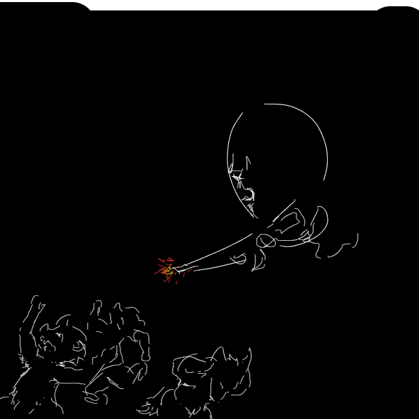  - Online Drawing Game Comic Strip Panel by Davidguyette