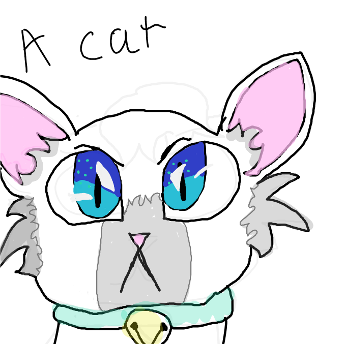 Drawing in Nejt as a wolf :3 by lucid