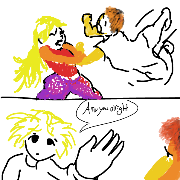 Drawing in Dude Chilling: The Movie: The Comic by Davidguyette