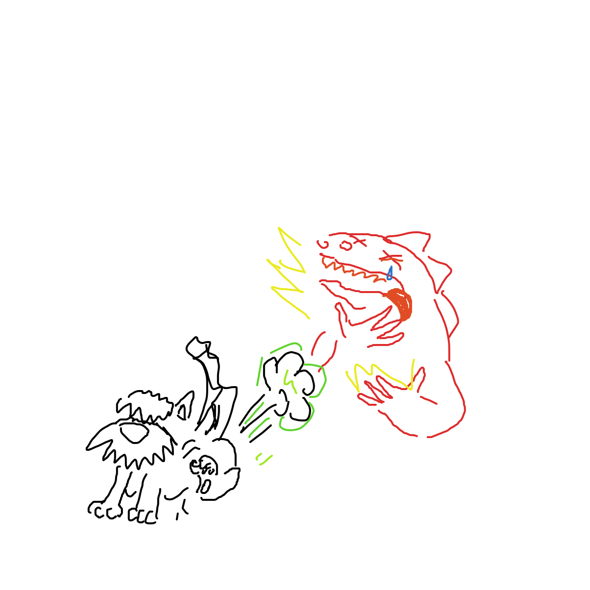  - Online Drawing Game Comic Strip Panel by rex