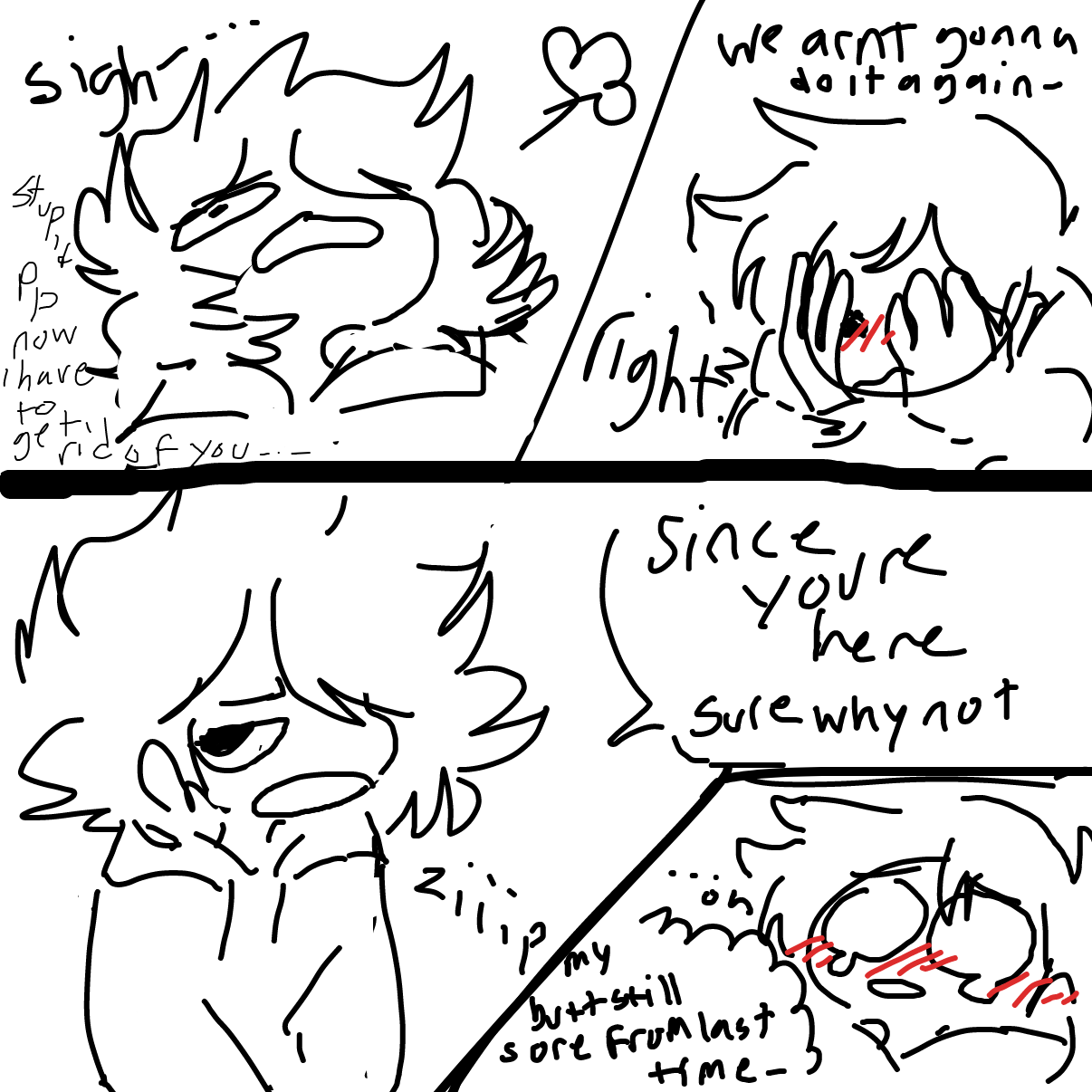 Drawing in Beck won't lemme smash by Dragonblitzx