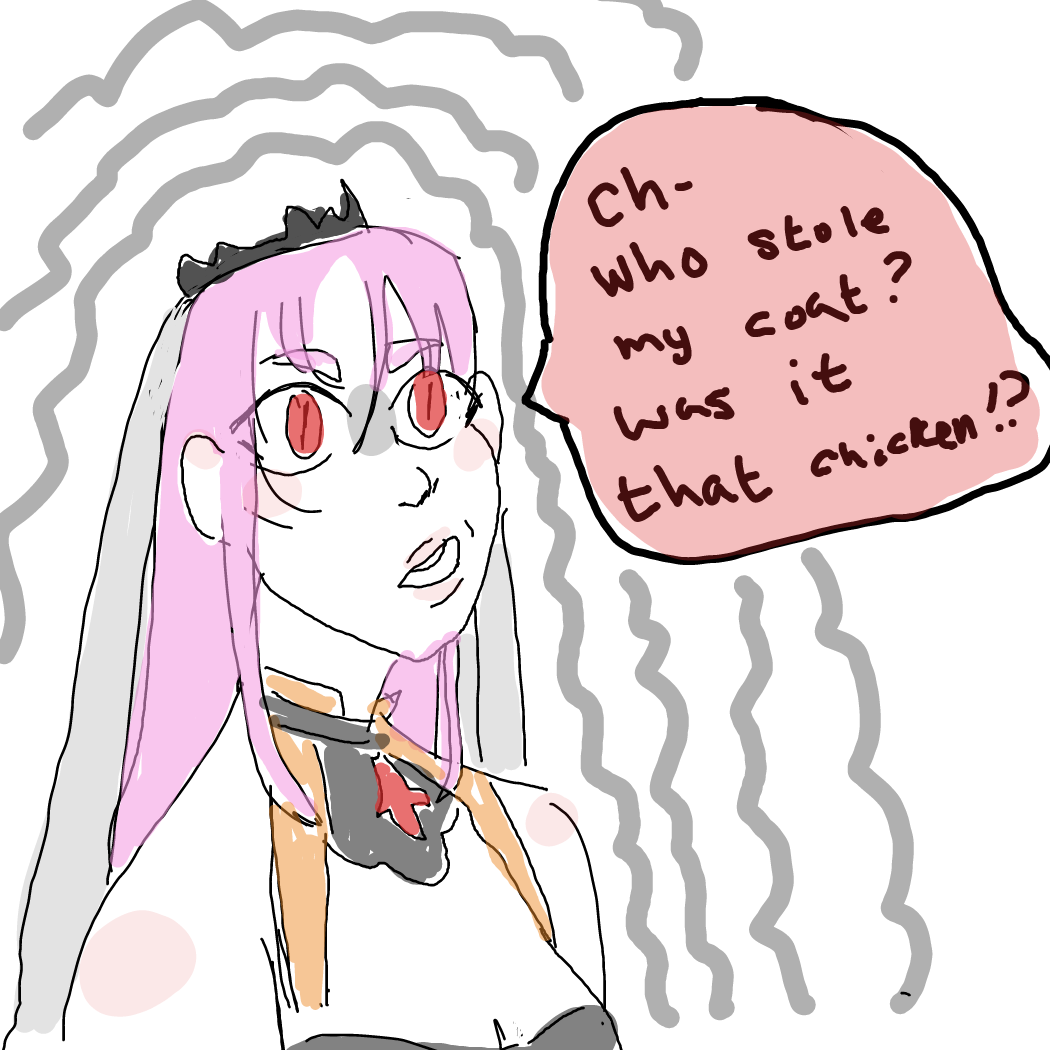 Idk the rabbit hole is deep :) - Online Drawing Game Comic Strip Panel by Rednightlights