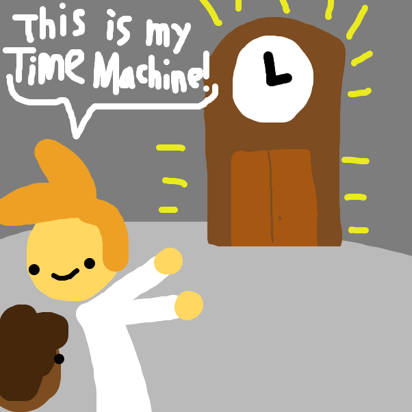 Drawing in Time Machine by HeyImBACK