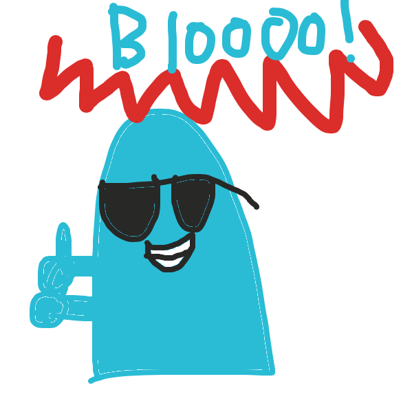 Drawing in Red or green by Drawception guy