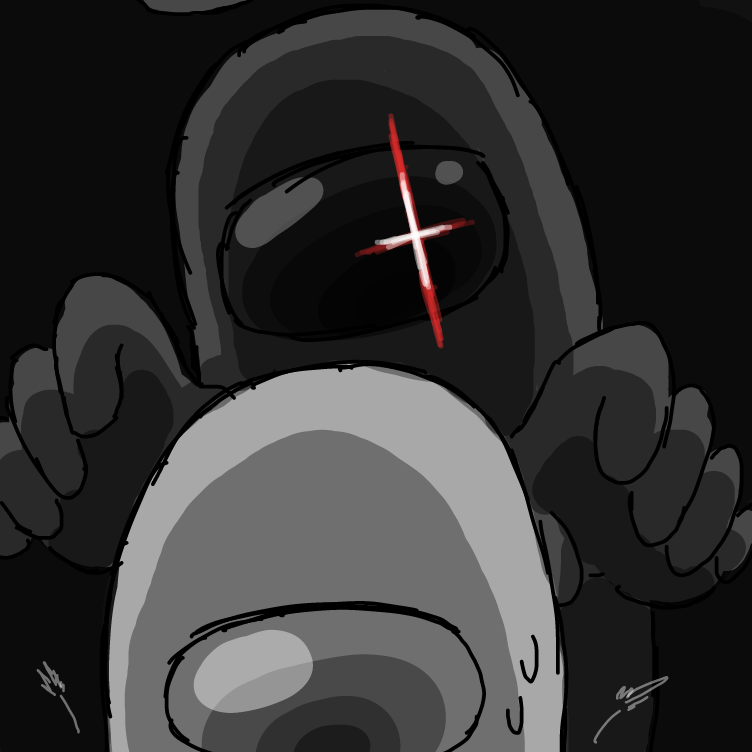 LOOK BEHIND YOU MY GUY!! - Online Drawing Game Comic Strip Panel by ⚰