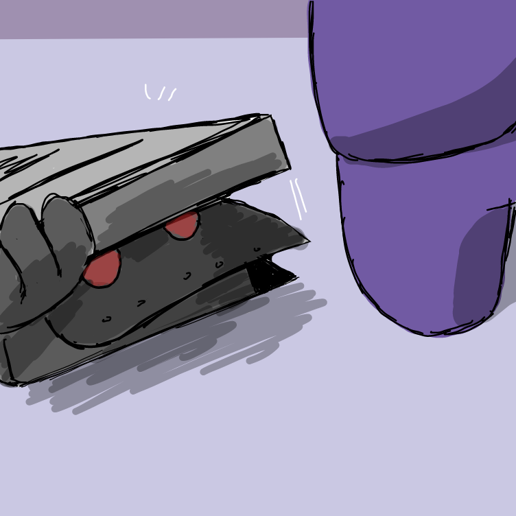 Wait a minute. - Online Drawing Game Comic Strip Panel by ⚰