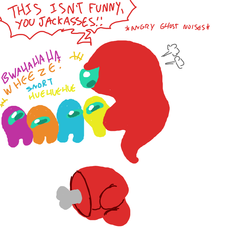 Drawing in Among us (part 5) by ⚰