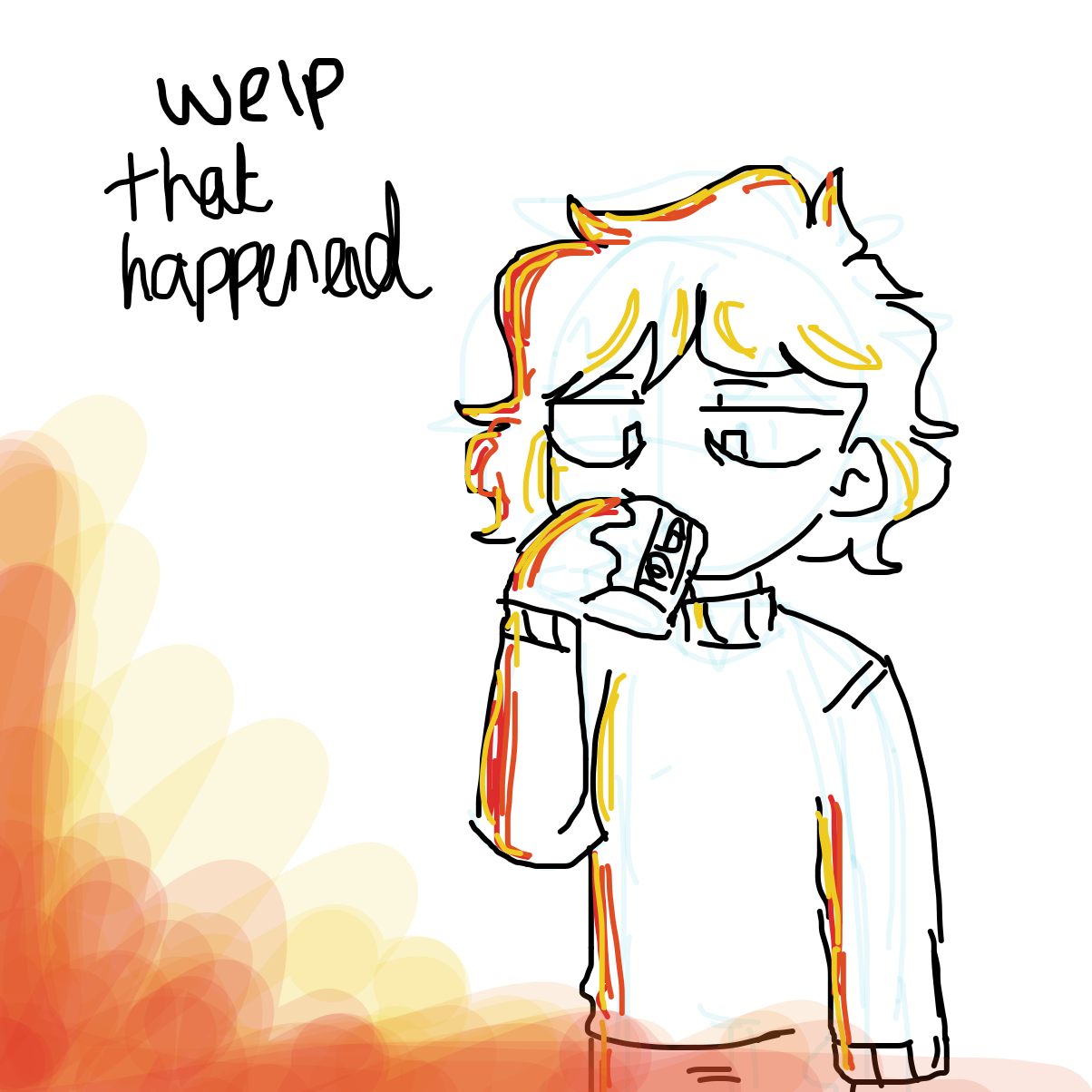 Kaboooom - Online Drawing Game Comic Strip Panel by GhostgoesBrr