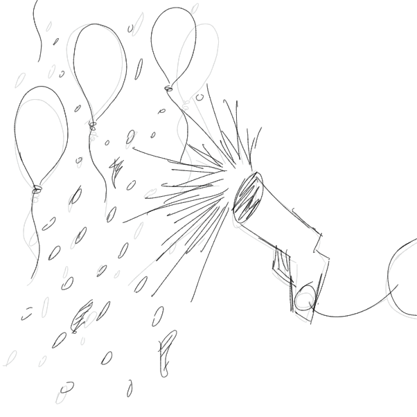 Drawing in people being nice by Sunset Shimmer