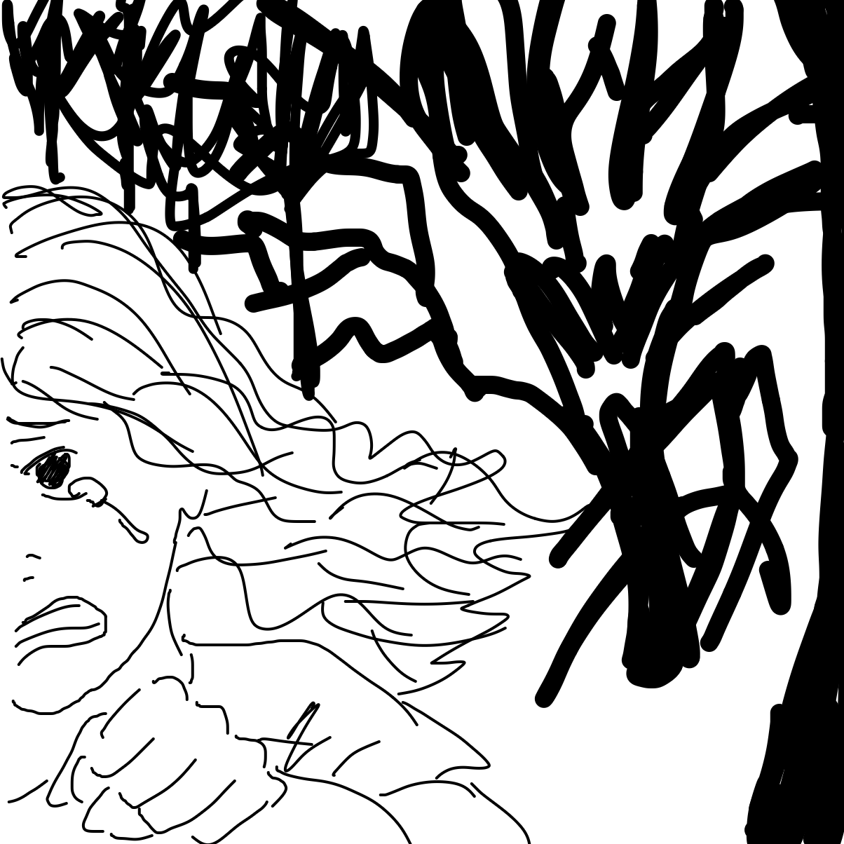 Uaaaaah - Online Drawing Game Comic Strip Panel by Scribbledabble