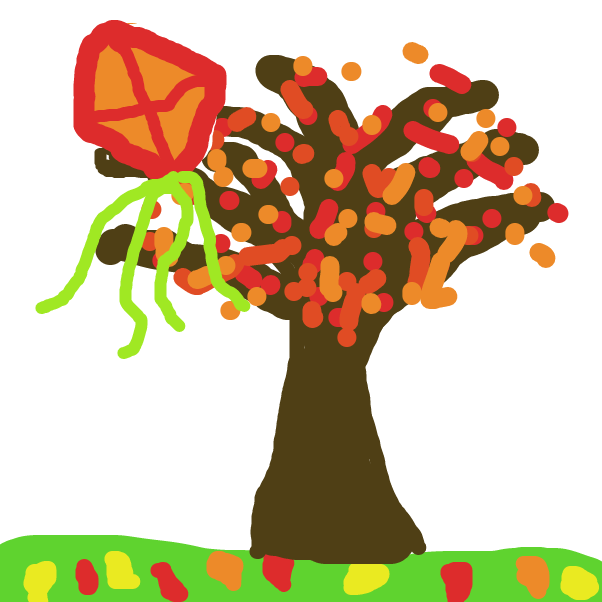 Drawing in a fall day by Crazy Fox