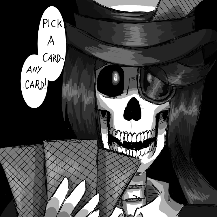 Liked webcomic Pick a card, any card.