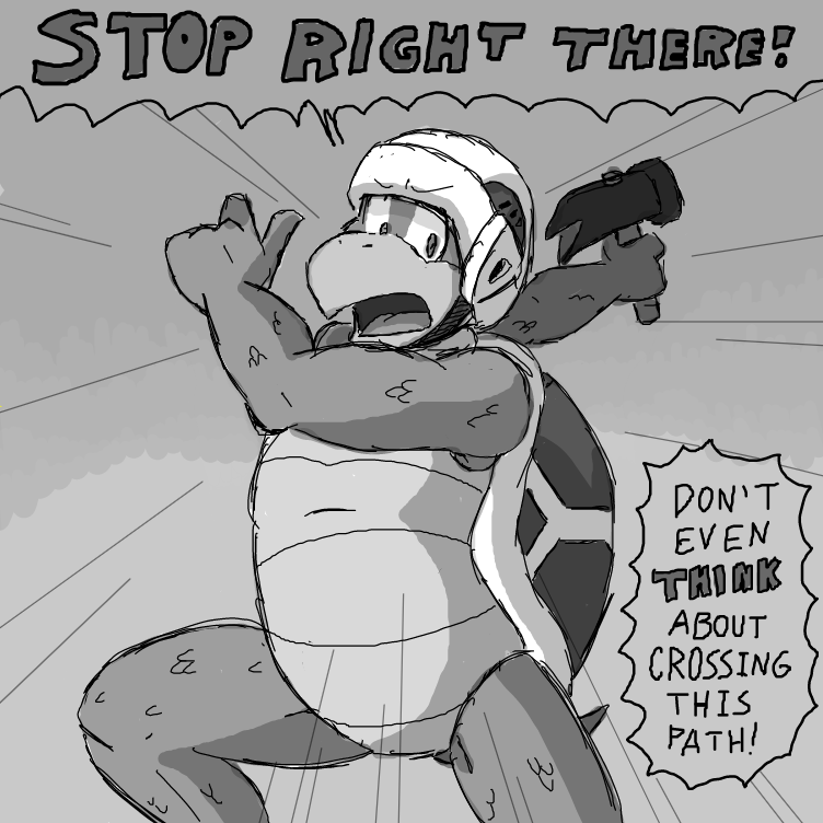 Liked webcomic Bruh Hammers