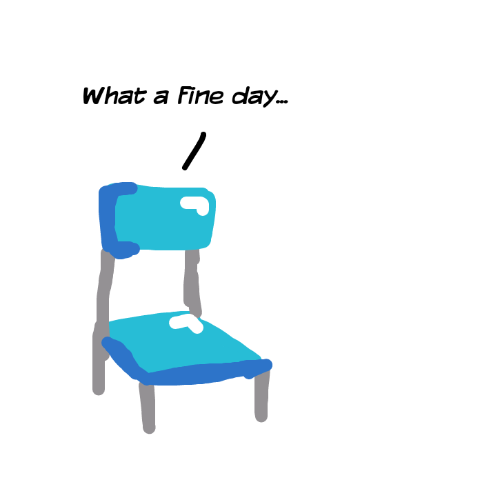 Liked webcomic Once there was a chair