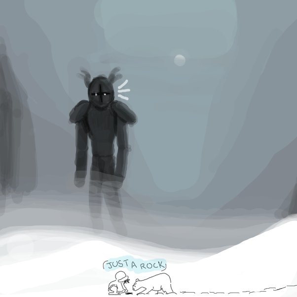 Drawing in Snow Walk by Toxical