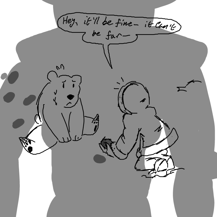 Drawing in Snow Walk by ⚰