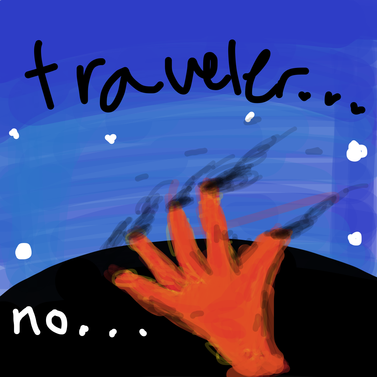 tHe hAnD tHoUgH - Online Drawing Game Comic Strip Panel by orangecreamswirlz