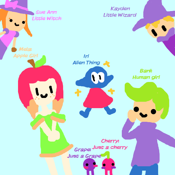 some of my favorite OCs - Online Drawing Game Comic Strip Panel by HeyImBACK