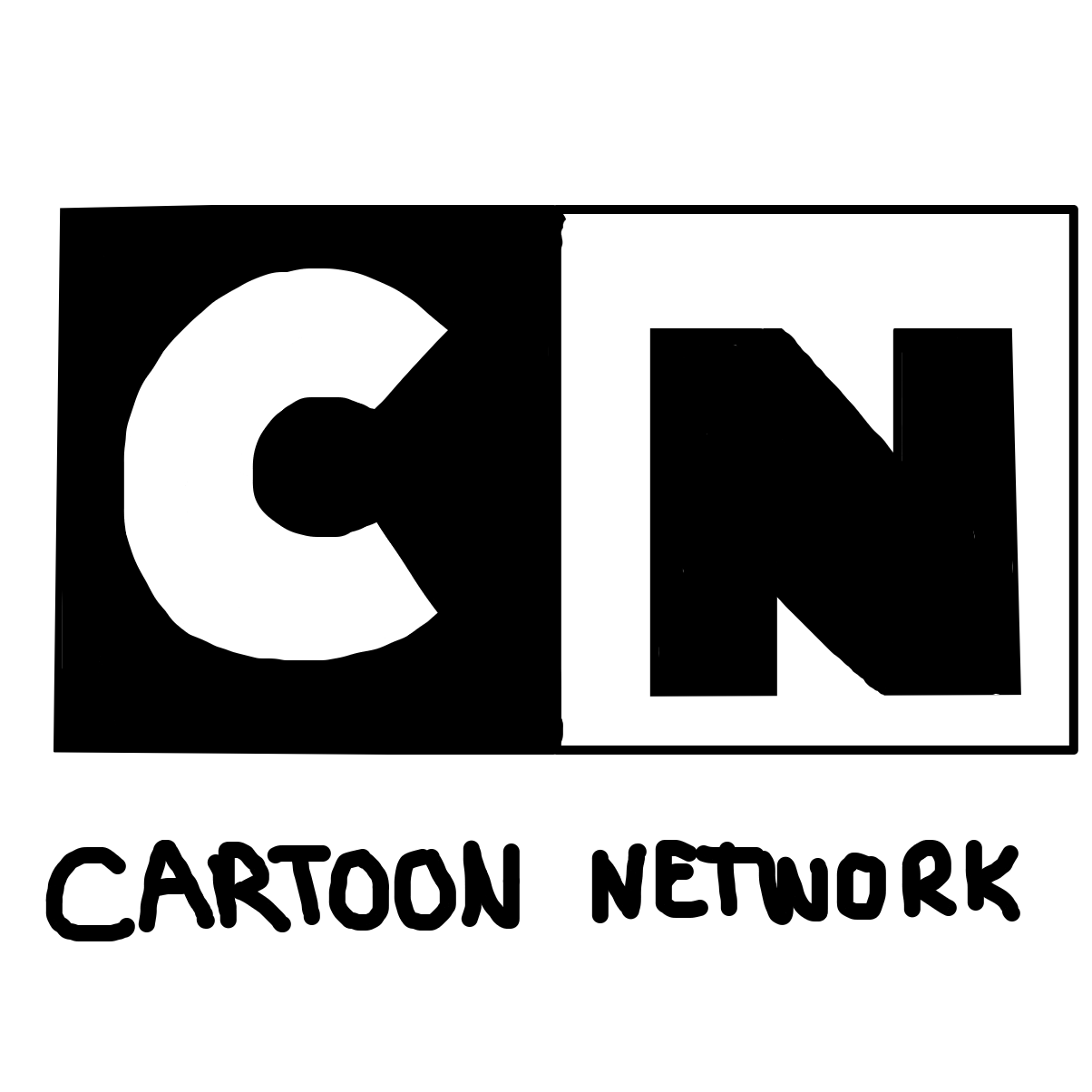 Logo goes brrr - Online Drawing Game Comic Strip Panel by GhostgoesBrr