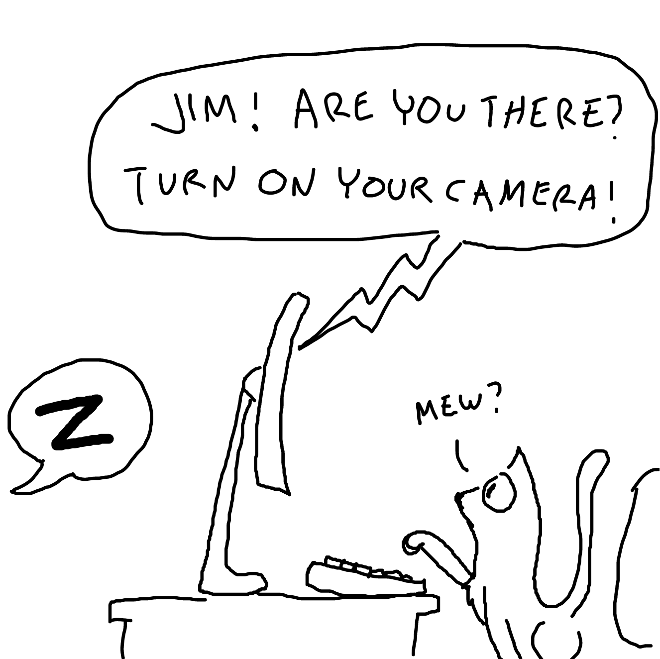  - Online Drawing Game Comic Strip Panel by Sabandija