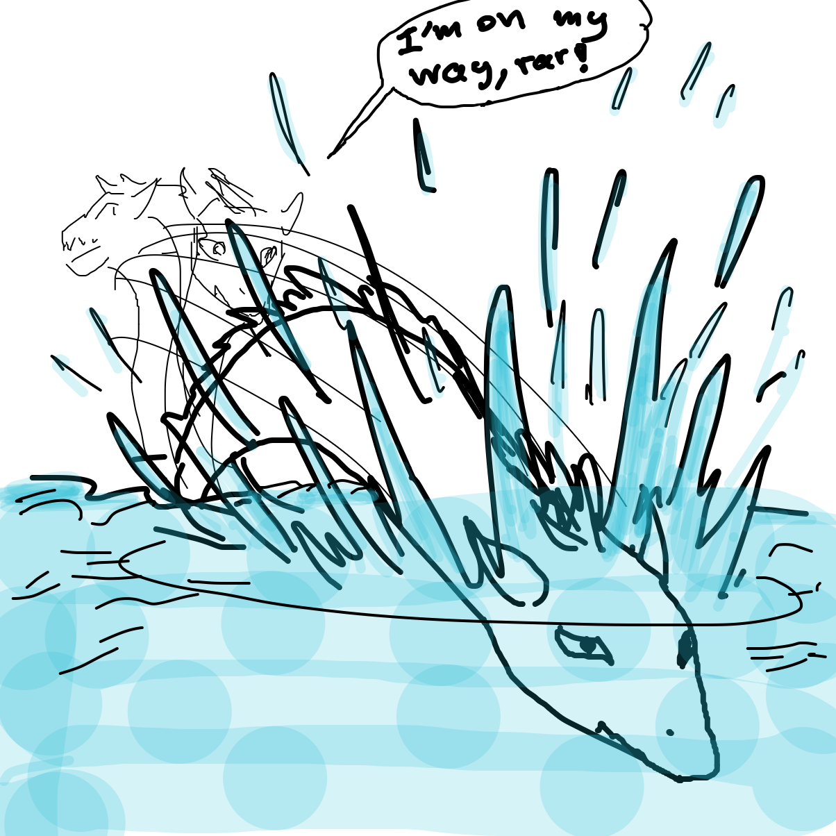  - Online Drawing Game Comic Strip Panel by Scribbledabble