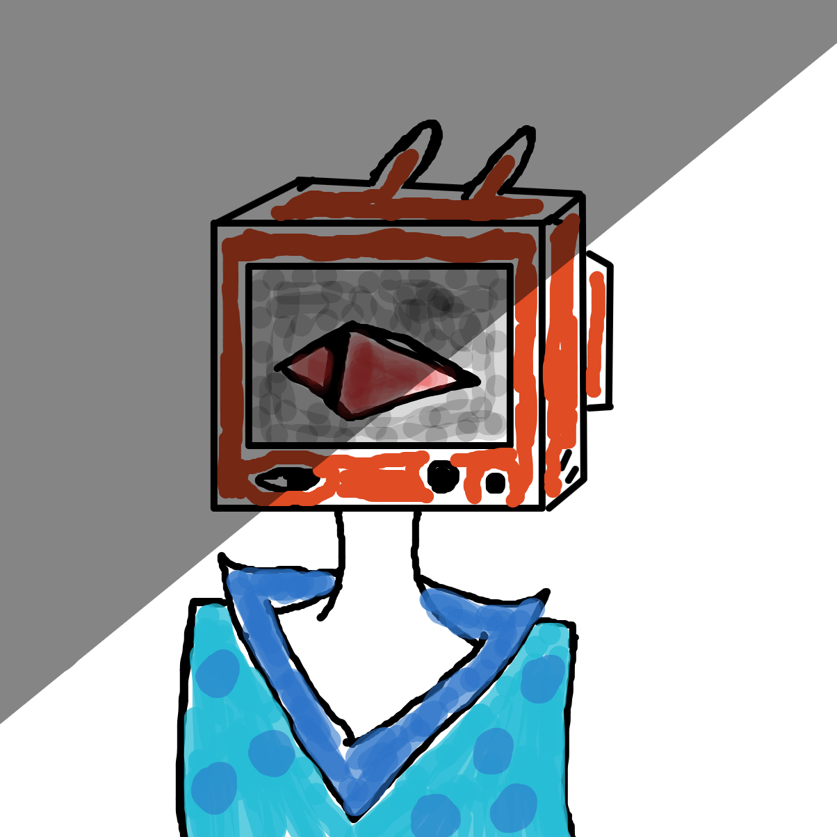 Drawing in OC by LizardPie34