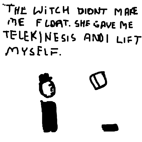 Drawing in Ask Mystery anything II by Nejt