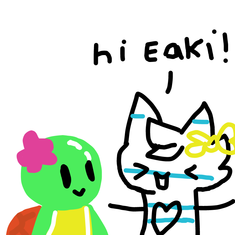 Drawing in hi im new  by thescribblekitten