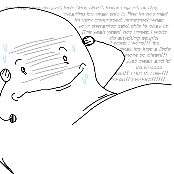 Drawing in Clean the House by Soup