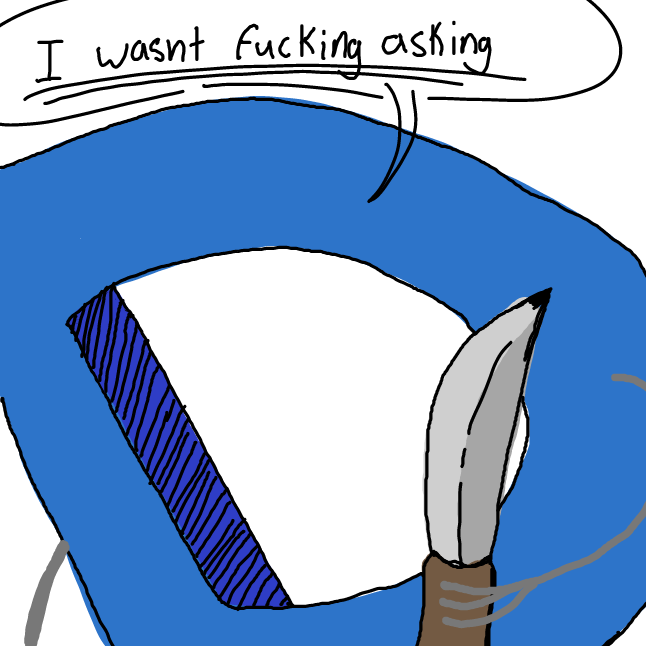 Drawing in idk by Soup