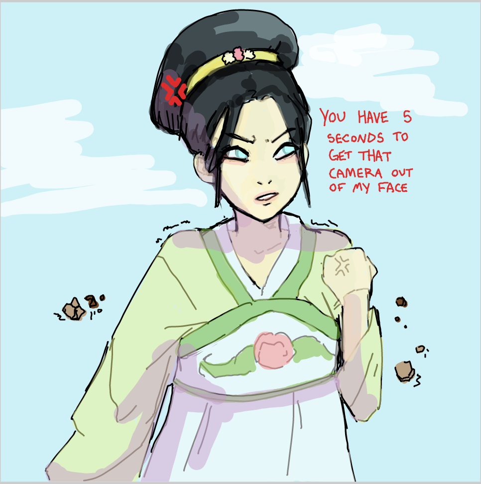 Drawing in Toph by gee-money