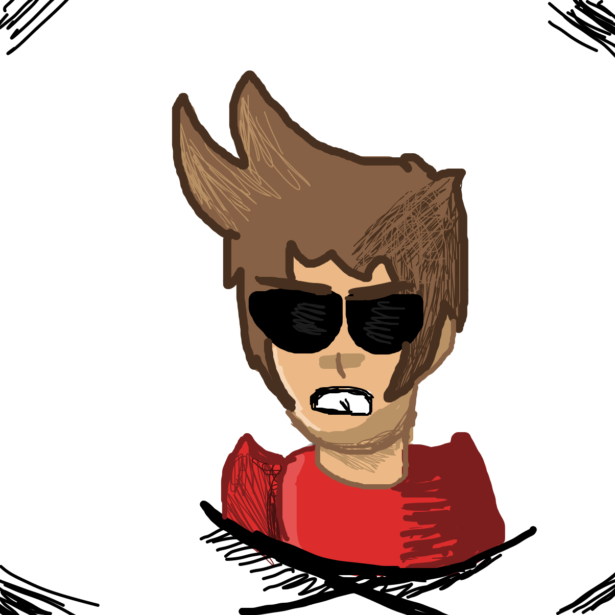 Drawing in Draw him by wombo