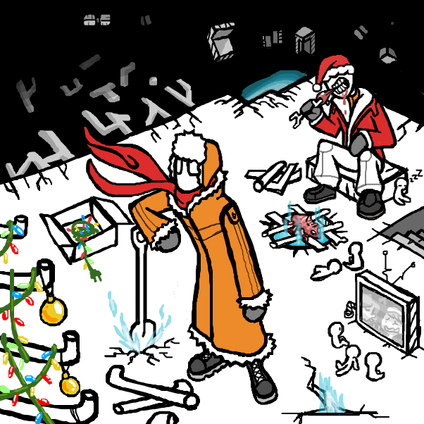  - Online Drawing Game Comic Strip Panel by SeanTrunks