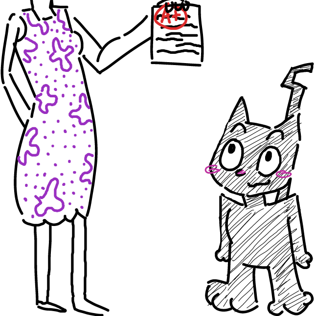 Drawing in Cats time to shine by Soup