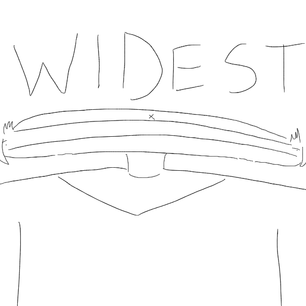 Drawing in wide by Toxical