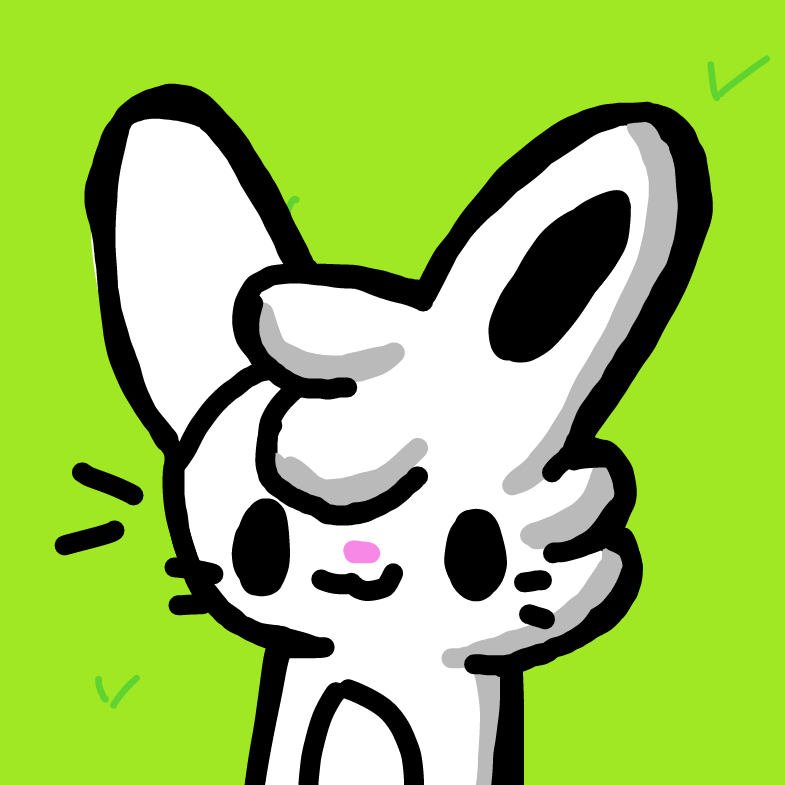 Drawing in Just a bunny. by thescribblekitten