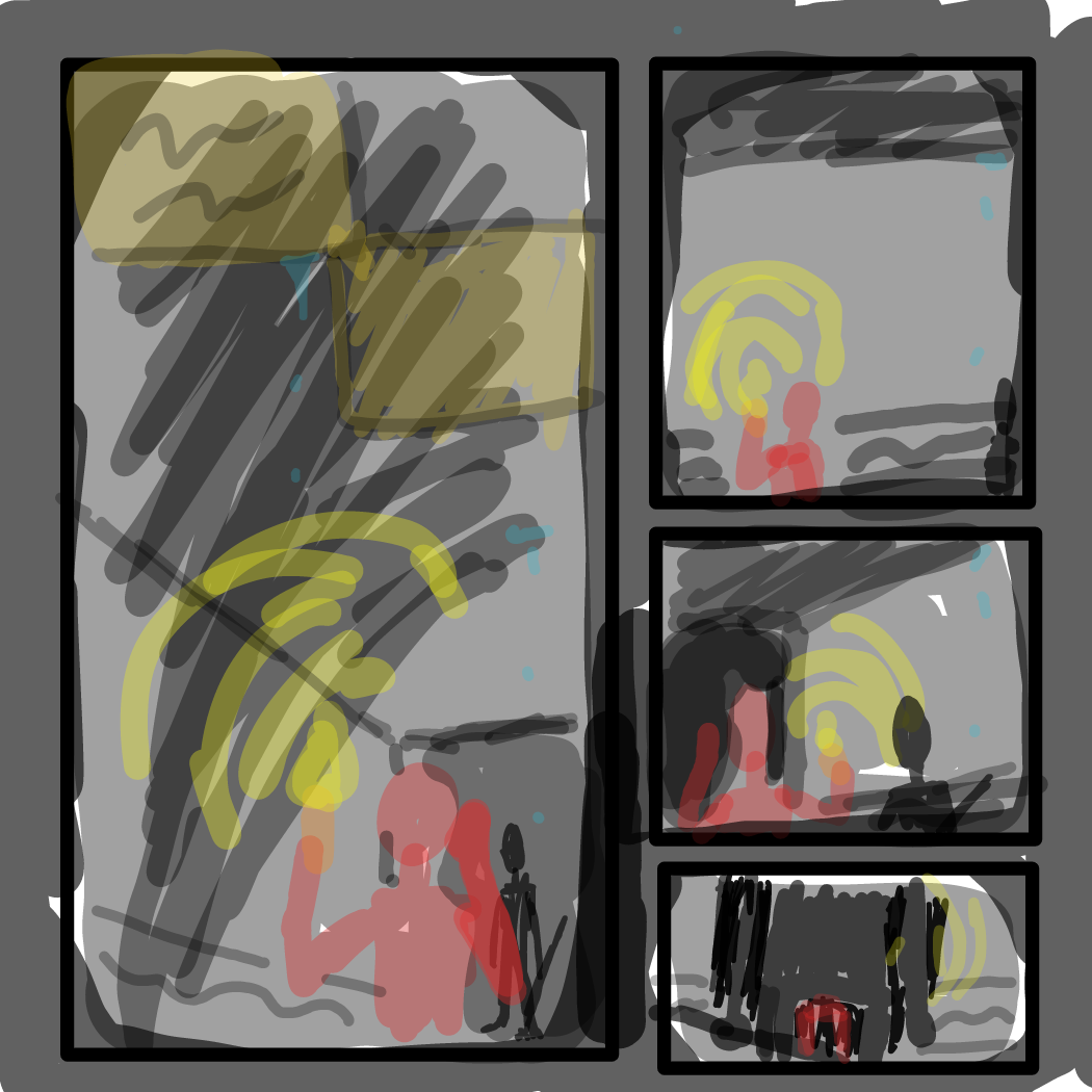 Heres it - Online Drawing Game Comic Strip Panel by Rednightlights