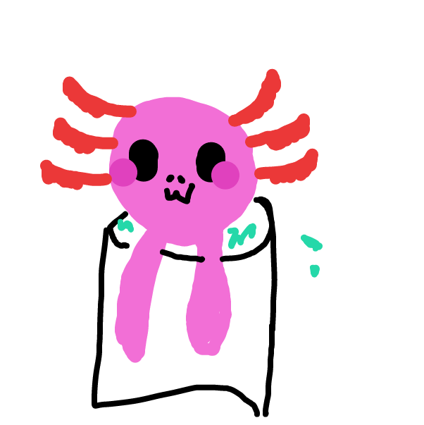 Drawing in Axolotl by Hans_Is_back
