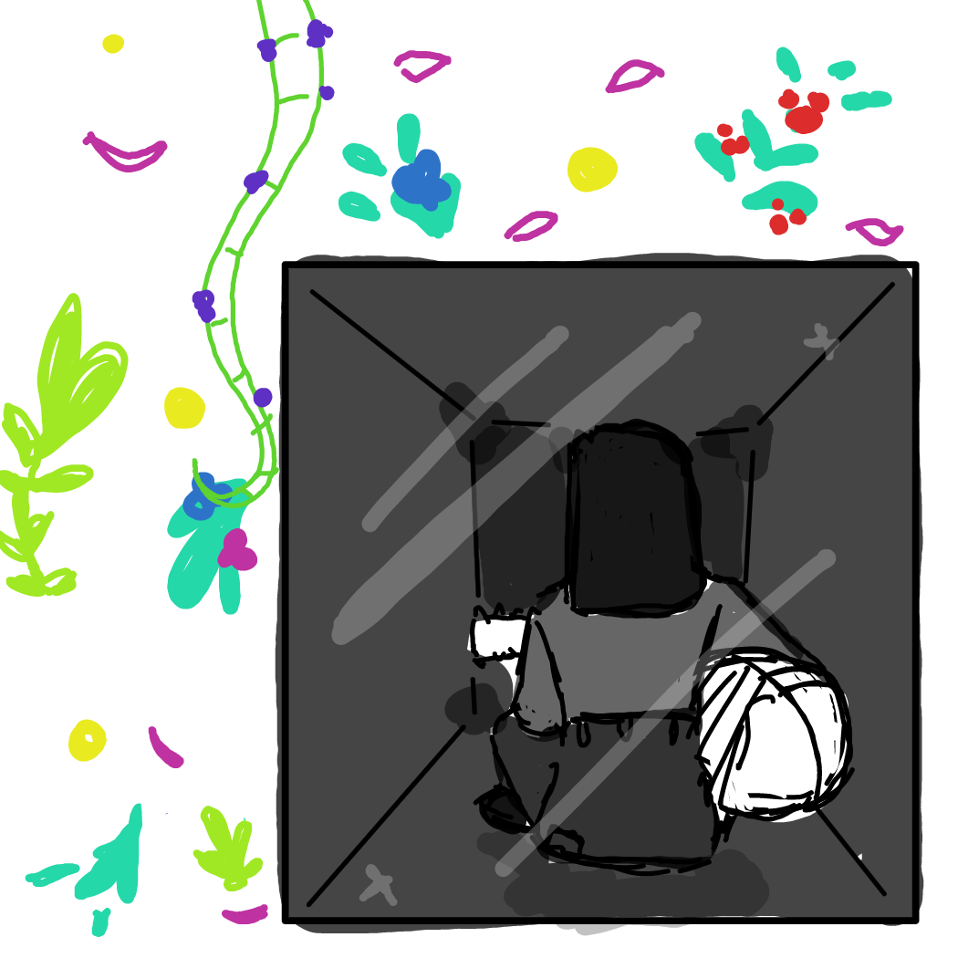 Break the box? - Online Drawing Game Comic Strip Panel by Rednightlights