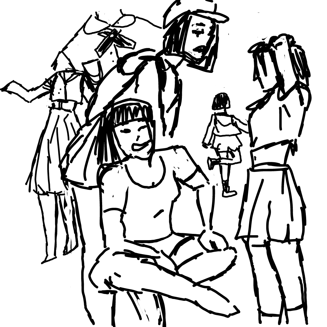 I guees poses - Online Drawing Game Comic Strip Panel by Rednightlights