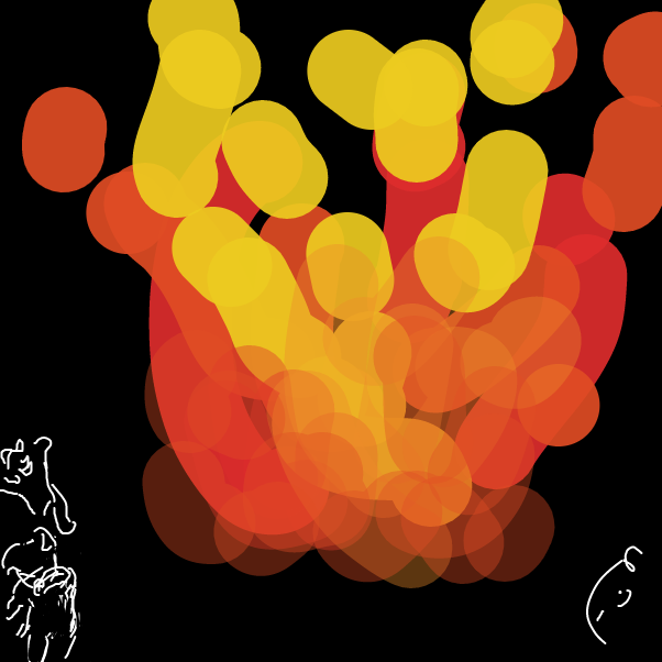  - Online Drawing Game Comic Strip Panel by Davidguyette