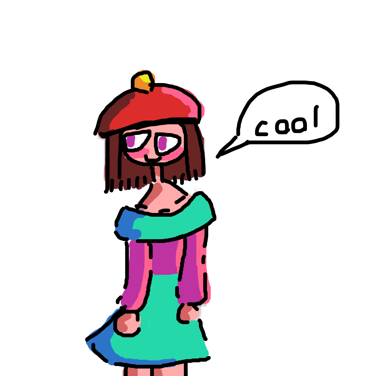 Drawing in free streak! (add to keep ur streak) by FireFruit