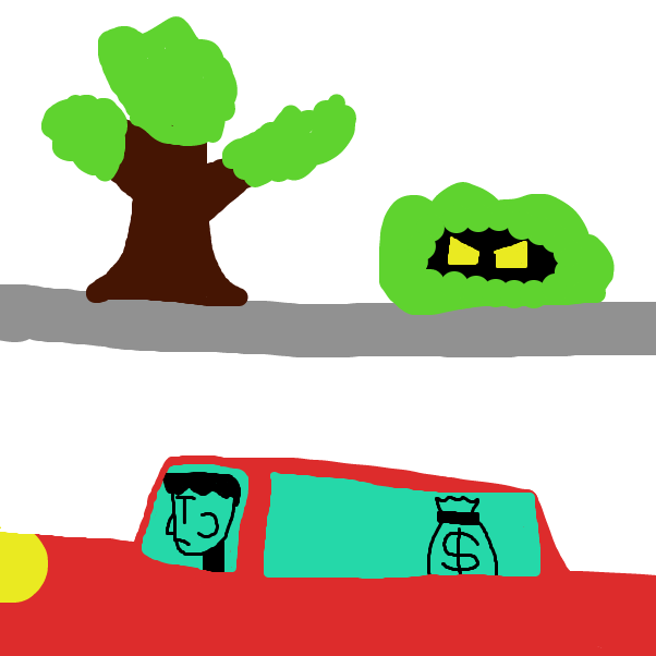 Drawing in Meanwhile on the highway... by Anonyfish