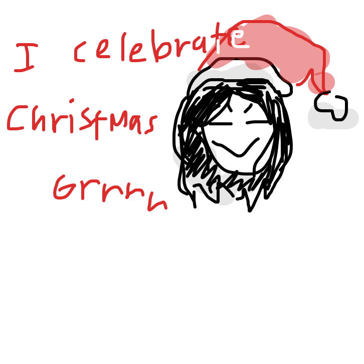 being festive is so calming yknow :) - Online Drawing Game Comic Strip Panel by rawrwhy 