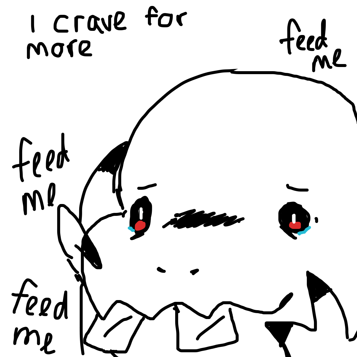 F e e d - Online Drawing Game Comic Strip Panel by GhostgoesBrr