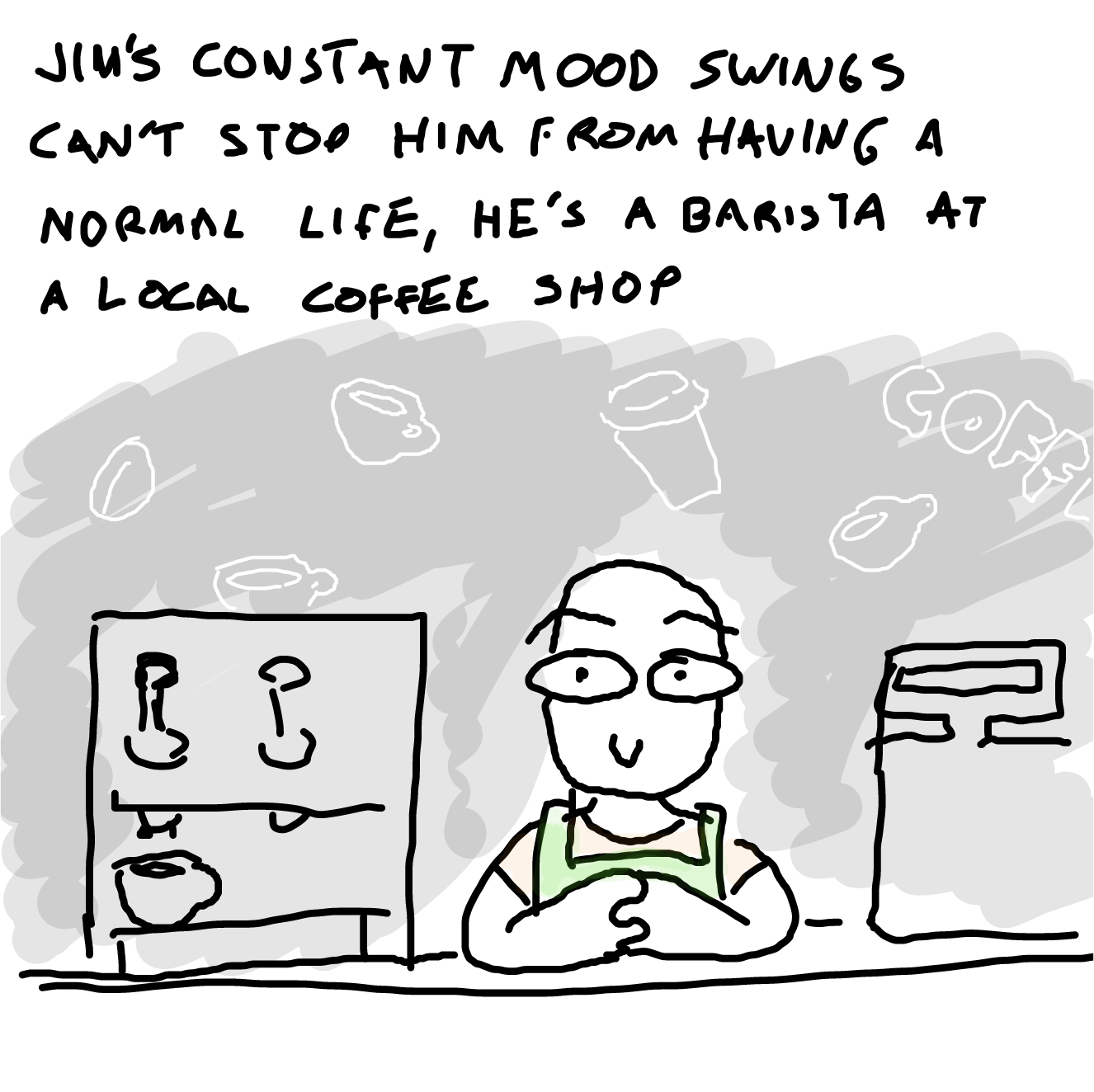 Liked webcomic Jim's friend