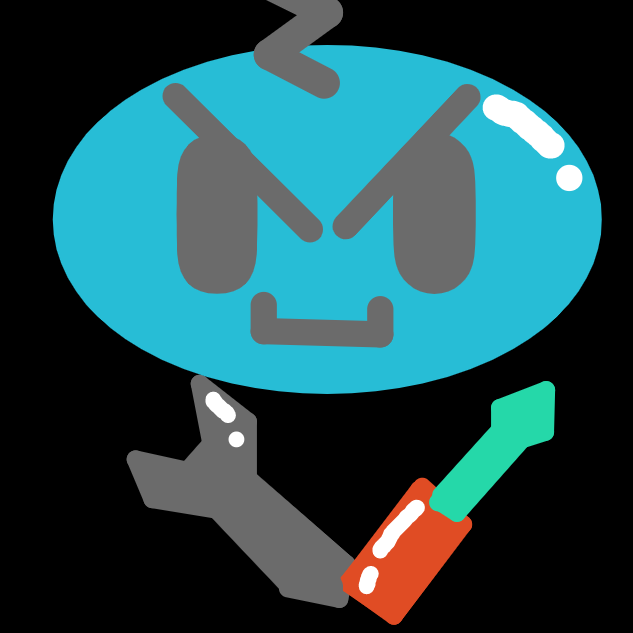 Liked webcomic Robot squad flag